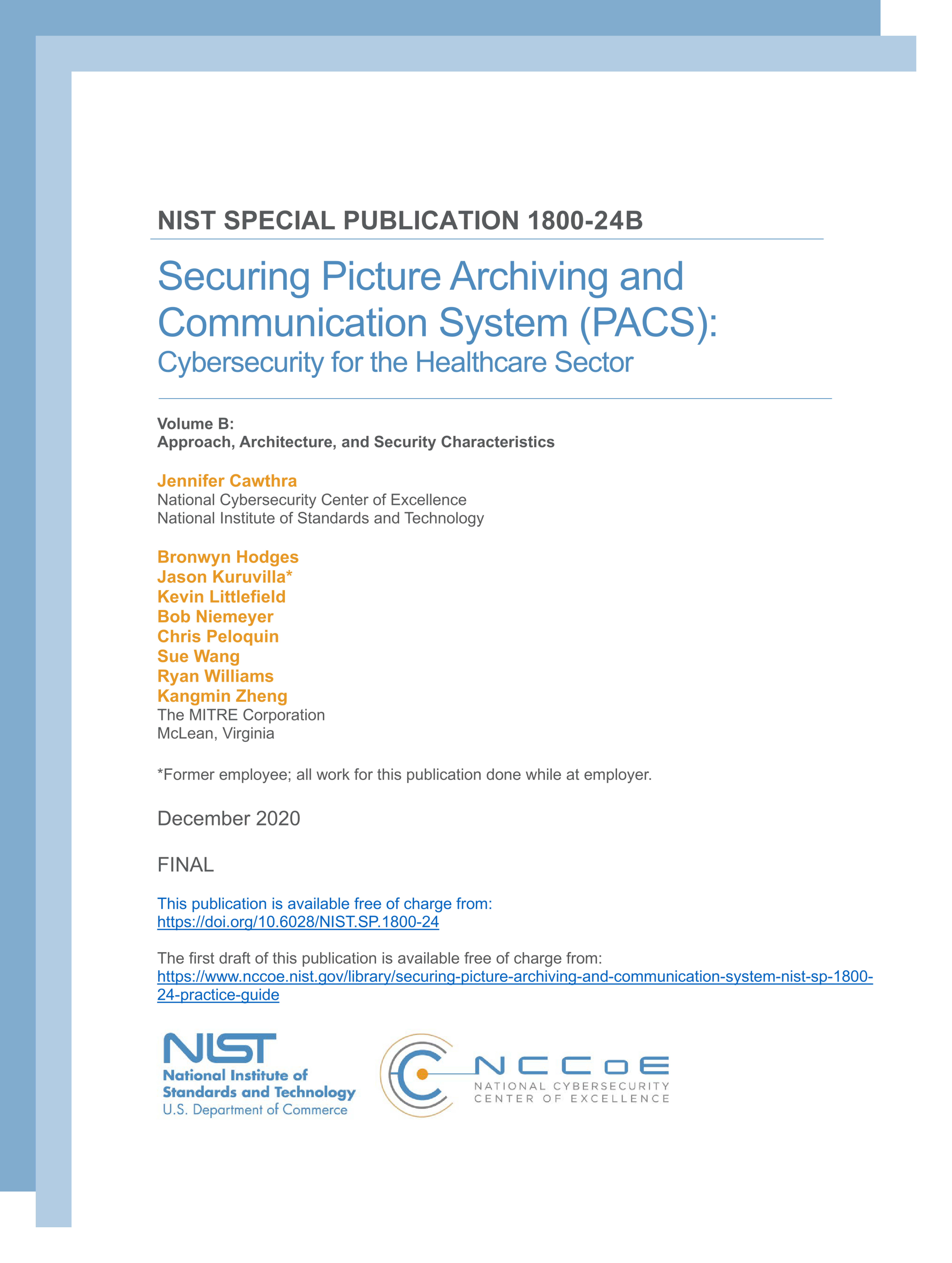 Cover of Picture and Archiving Communication System Guide, Volume B